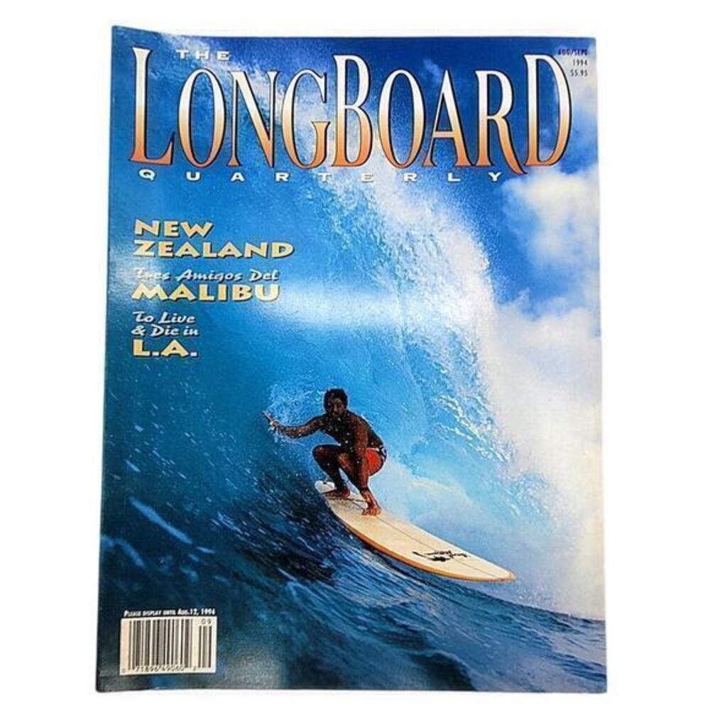 The LongBoard Quarterly September 1994 Vintage‎ Surfer Magazine Ephemera